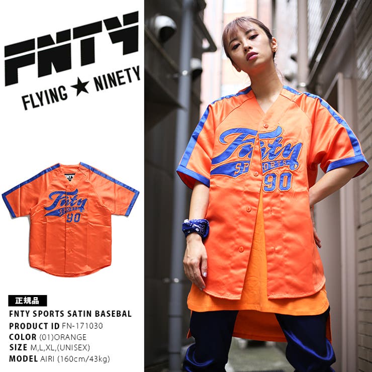 魅力的な ゲームシャツ FNTY ベースボールシャツ[品番：HKHM0002180 トップス