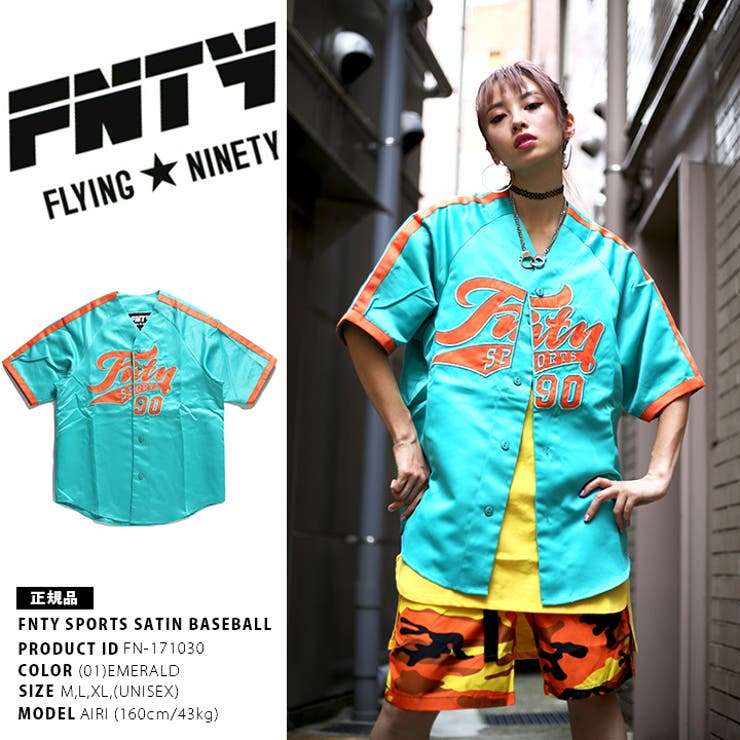 Fntyゲームシャツ　フライングナインティM □【FNTY/フライングナインティー】新作ゲームシャツが入荷