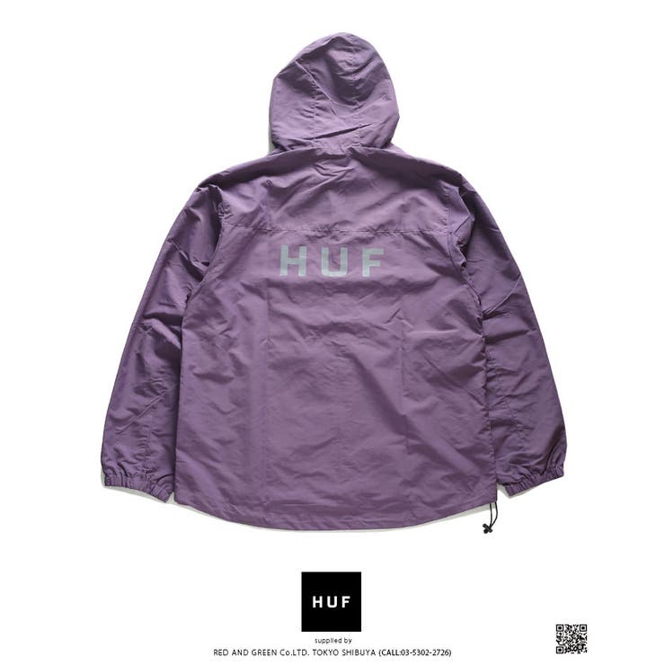 パーカーHUF アウター 秋[品番：HKHM0006168]｜本格派大人のB系