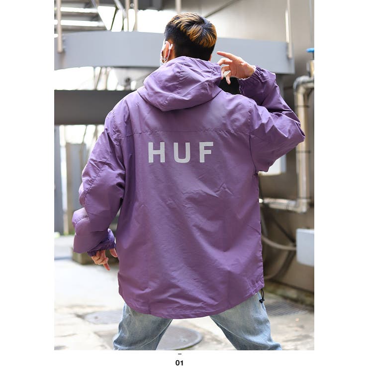パーカーHUF アウター 秋[品番：HKHM0006168]｜本格派大人のB系