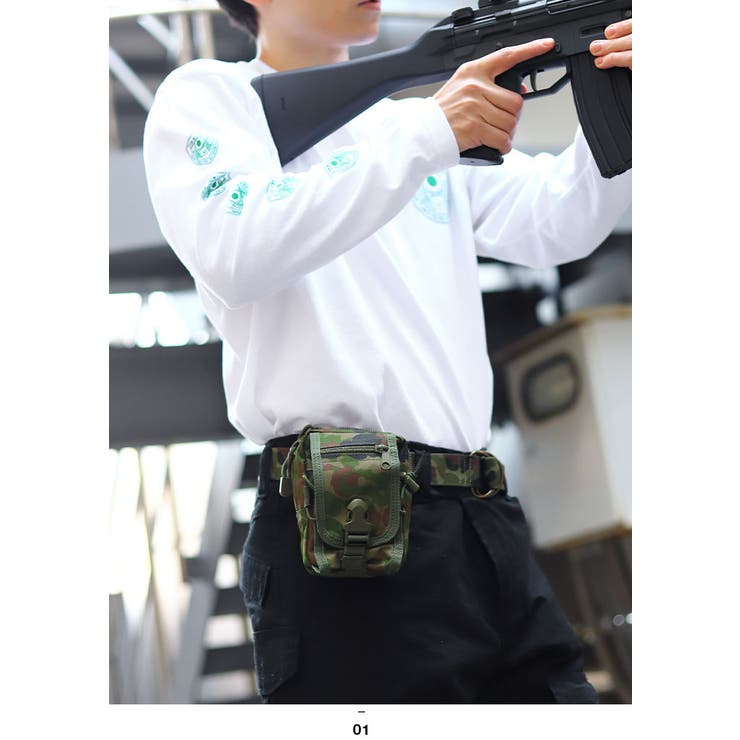 ウエストポーチ【MB 2174JC】自衛隊 グッズ | 本格派大人のB系  | 詳細画像5 