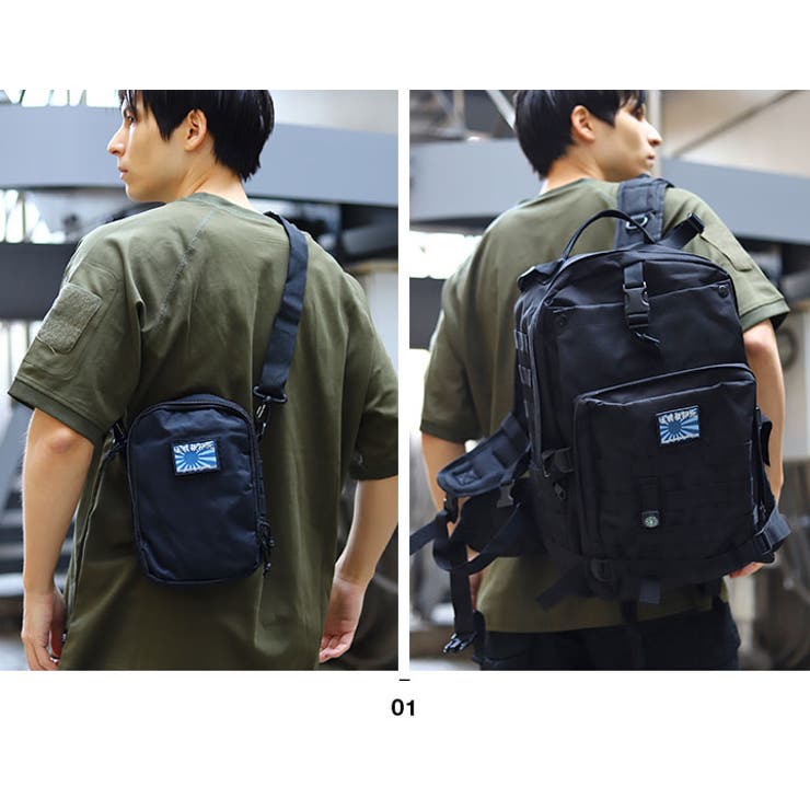 精強即応(防衛省海上自衛隊グッズ)のワッペン(パッチ/PX品)モデル着用画像