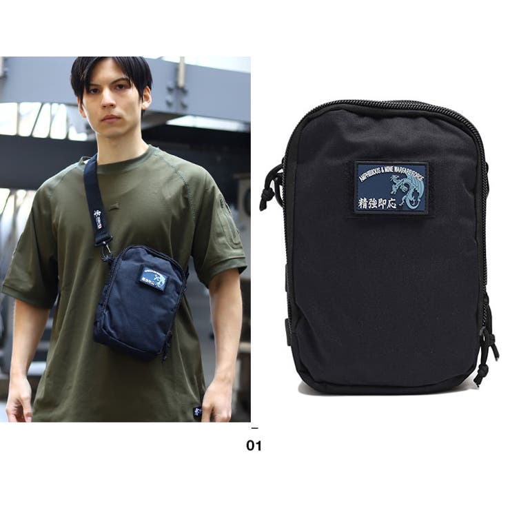 精強即応(防衛省海上自衛隊グッズ)のワッペン(パッチ/PX品)モデル着用画像