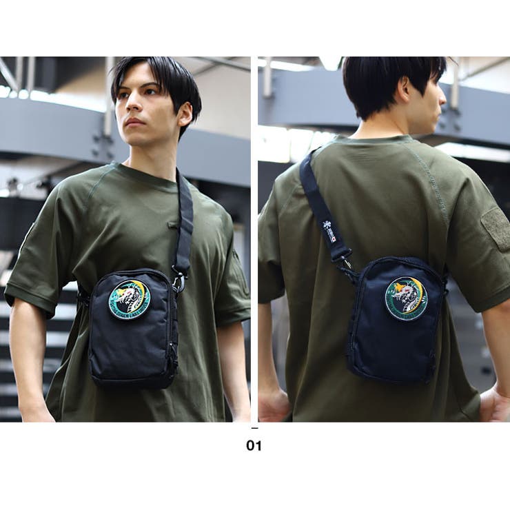 第303飛行隊(防衛省航空自衛隊グッズ)のワッペン(パッチ/PX品)モデル着用画像