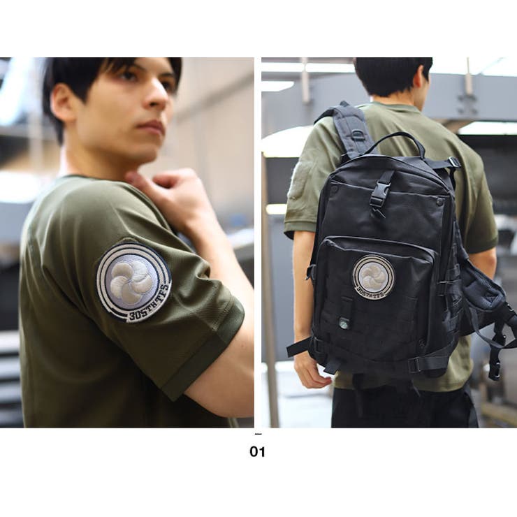 第305飛行隊(防衛省航空自衛隊グッズ)のワッペン(パッチ/PX品)モデル着用画像