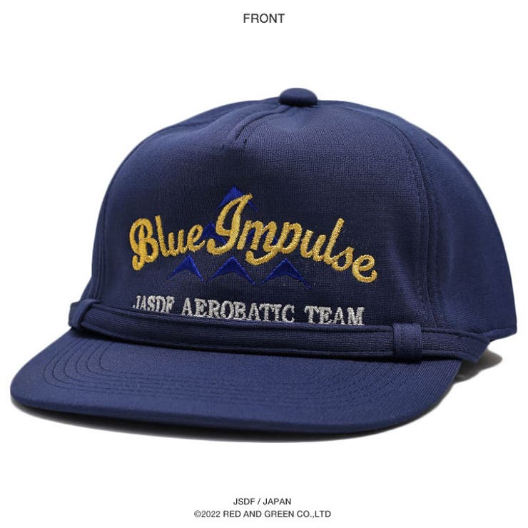 ブルーインパルス(防衛省航空自衛隊グッズ)のキャップ(帽子/PX品）モデル着用画像