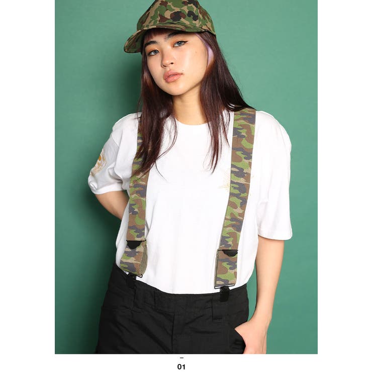 サスペンダー自衛隊 グッズ 陸自[品番：HKHM0006451]｜本格派大人のB系