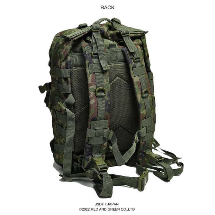 【一部予約！】 リュック自衛隊 グッズ 陸自迷彩[品番：HKHM0006468]｜本格派 リュックサック、デイパック