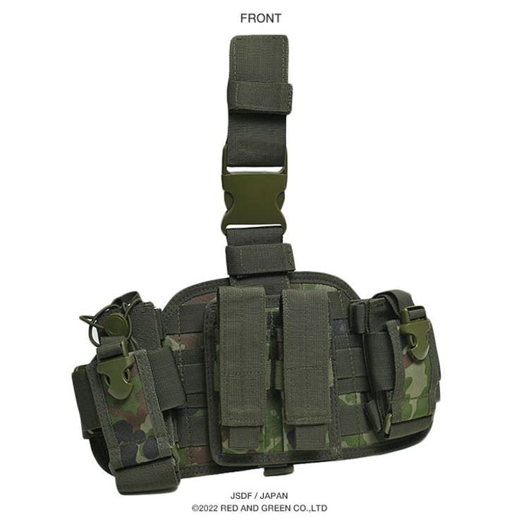 レッグポーチ自衛隊 グッズ 陸自迷彩[品番：HKHM0006473]｜本格派大人のB系  （ホンカクハオトナノビーケイ）のメンズファッション通販｜SHOPLIST（ショップリスト）