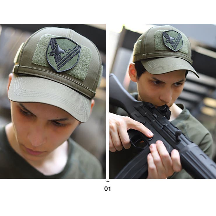 第7師団(防衛省陸上自衛隊グッズ)のワッペン(パッチ/PX品）モデル着用画像2