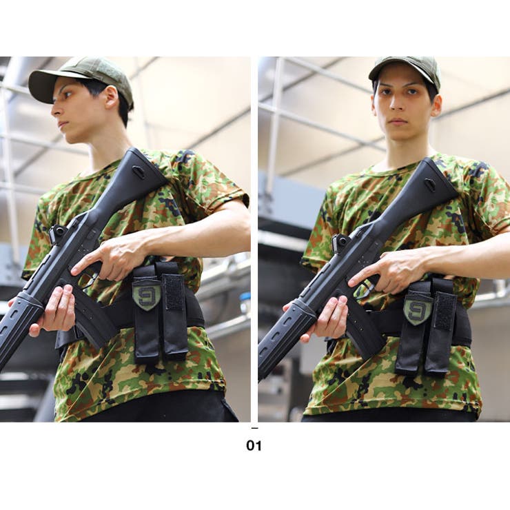 第9師団(防衛省陸上自衛隊グッズ)のワッペン(パッチ/PX品）モデル着用画像6