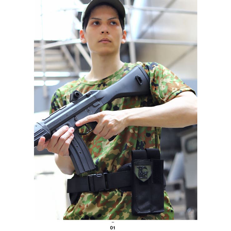 第10師団(防衛省陸上自衛隊グッズ)のワッペン(パッチ/PX品）モデル着用画像6