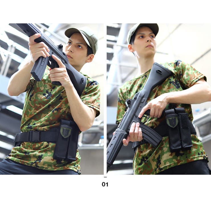 第13旅団(防衛省陸上自衛隊グッズ)のワッペン(パッチ/PX品）モデル着用画像6