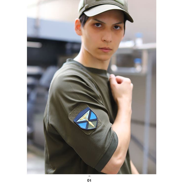 水陸機動団(防衛省陸上自衛隊グッズ)のワッペン(部隊章/パッチ/PX品）モデル着用画像5