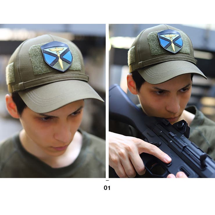 水陸機動団(防衛省陸上自衛隊グッズ)のワッペン(部隊章/パッチ/PX品）モデル着用画像2