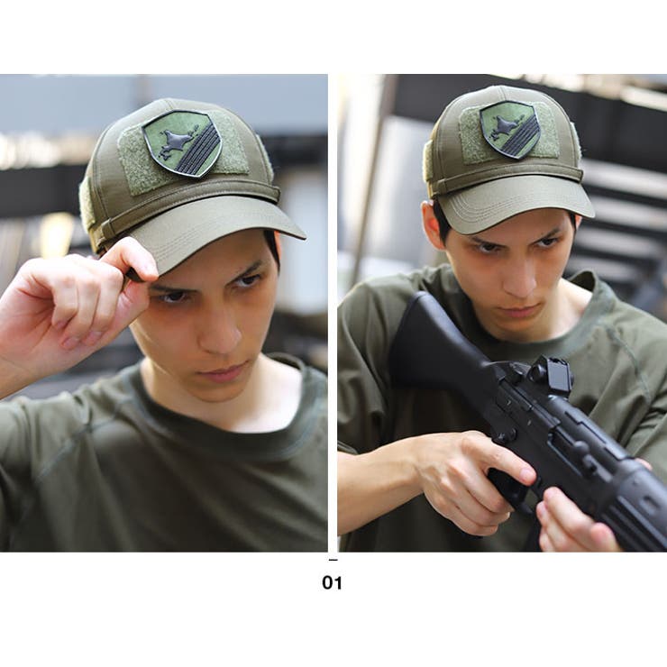 第5旅団(防衛省陸上自衛隊グッズ)のワッペン(部隊章/パッチ/PX品）モデル着用画像4