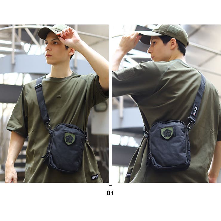 陸上幕僚監部(防衛省陸上自衛隊グッズ)のワッペン(部隊章/パッチ/PX品）モデル着用画像4