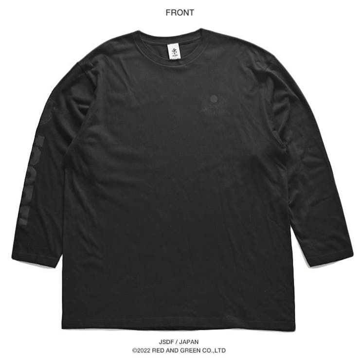 PX売店限定商品(防衛省自衛隊グッズ)のロンT(長袖Tシャツ)モデル着用画像6