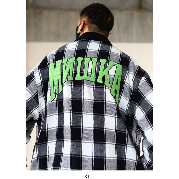 ジャケットミシカ MISHKA ボア付き[品番：HKHM0003743]｜本格派大人のB系  （ホンカクハオトナノビーケイ）のメンズファッション通販｜SHOPLIST（ショップリスト）