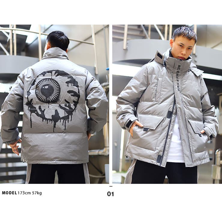 ダウンジャケットミシカ MISHKA アウター