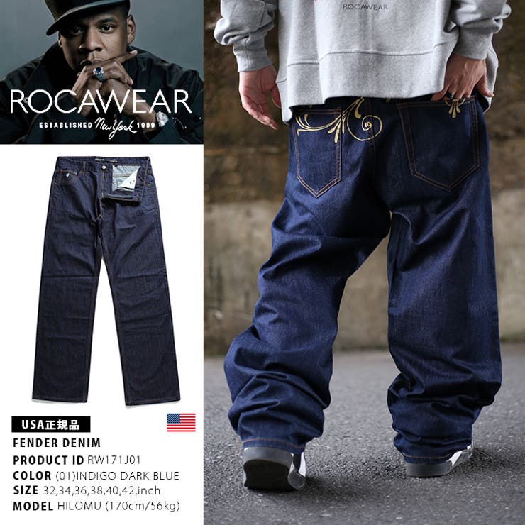 ジーンズ ロカウェア ROCAWEAR[品番：HKHM0002426]｜本格派大人のB系