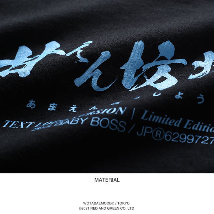 甘えん坊将軍 Tシャツ 半袖 | 本格派大人のB系  | 詳細画像11 