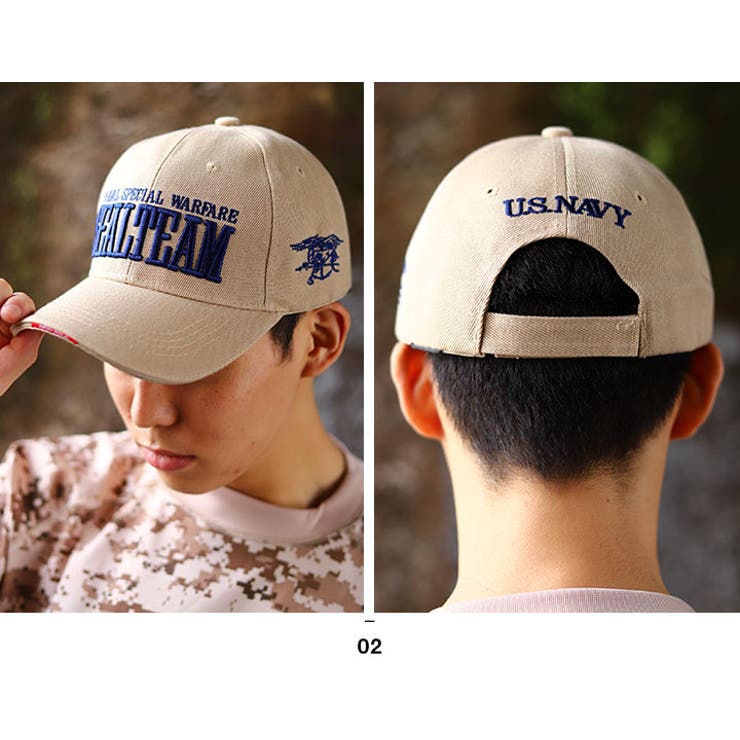 キャップネイビーシールズ ローキャップ メンズ | 本格派大人のB系  | 詳細画像4 