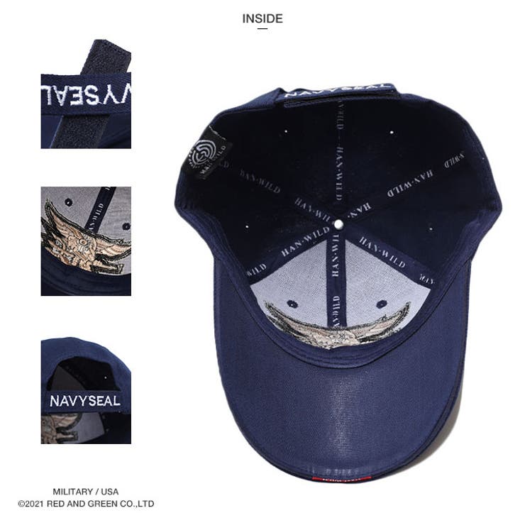 キャップネイビーシールズ ローキャップ メンズ[品番