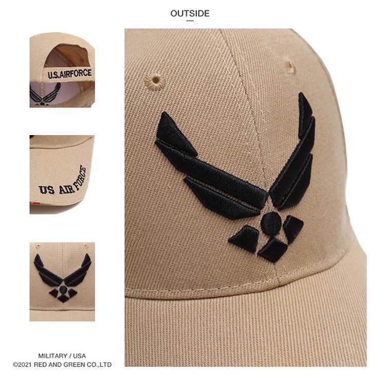 キャップUS AIR FORCE[品番：HKHM0005092]｜本格派大人のB系