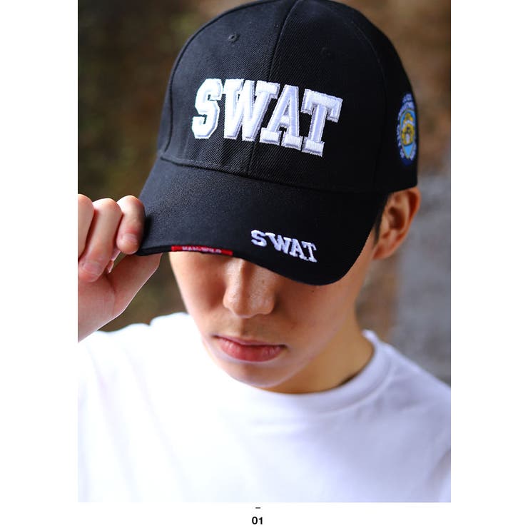 キャップSWAT キャップ ローキャップ[品番：HKHM0005096]｜本格派大人のB系  （ホンカクハオトナノビーケイ）のメンズファッション通販｜SHOPLIST（ショップリスト）