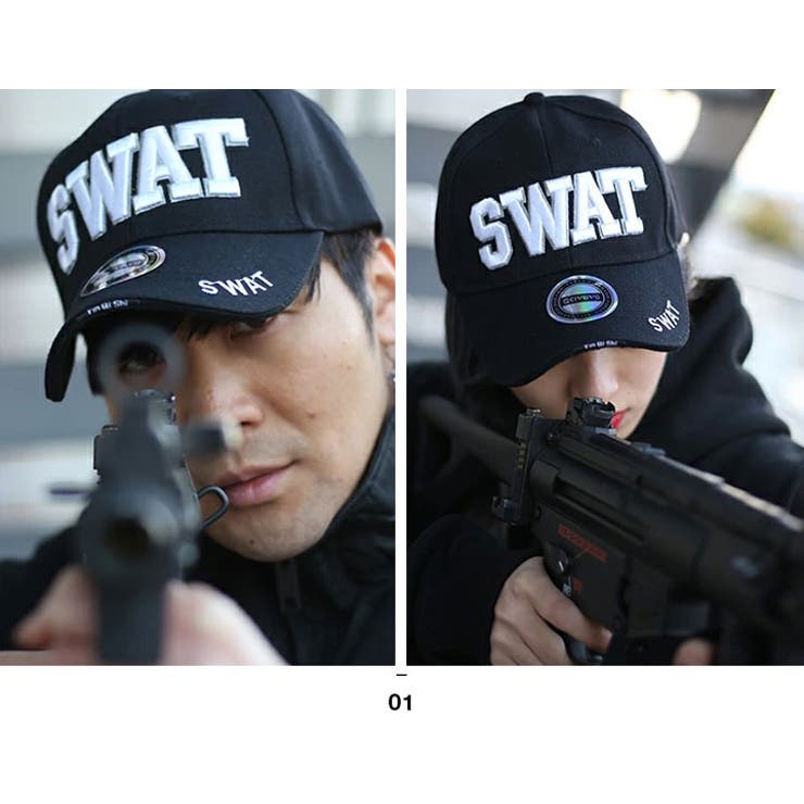 キャップSWAT キャップ ローキャップ[品番：HKHM0005096]｜本格派大人のB系  （ホンカクハオトナノビーケイ）のメンズファッション通販｜SHOPLIST（ショップリスト）