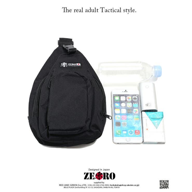 ZERO(零)のボディバッグ