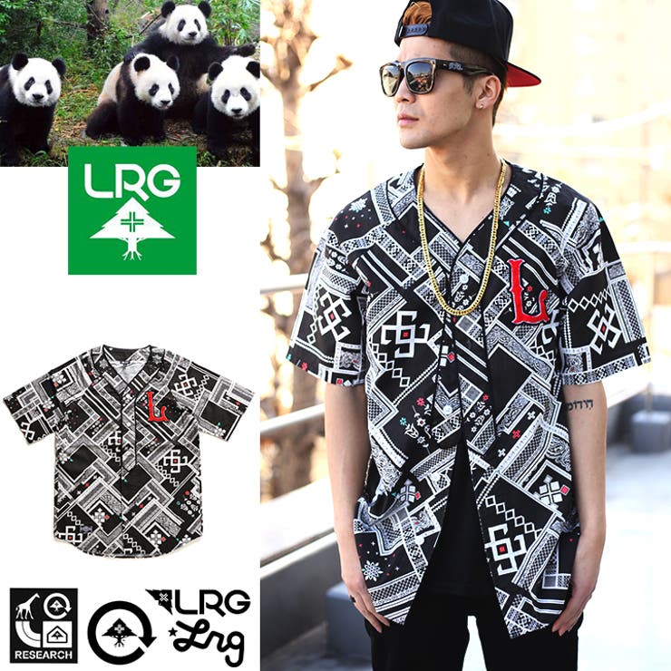 半袖シャツ エルアールジー Lrgペイズリー柄 品番 Hkhm 本格派大人のb系 ホンカクハオトナノビーケイ のメンズファッション 通販 Shoplist ショップリスト