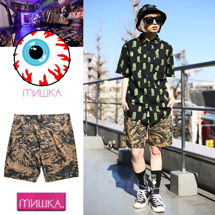 【信頼】 ハーフパンツ ≪HURRICANE CAMORIPSTOP[品番：HKHM0004534 ボトムス