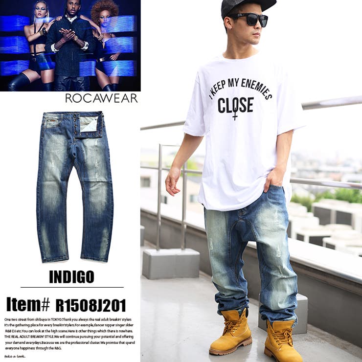 ジーンズ ROCA WEARロカウェア