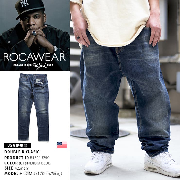 ジーンズ ロカウェア ROCAWEAR[品番：HKHM0001888]｜本格派大人のB系