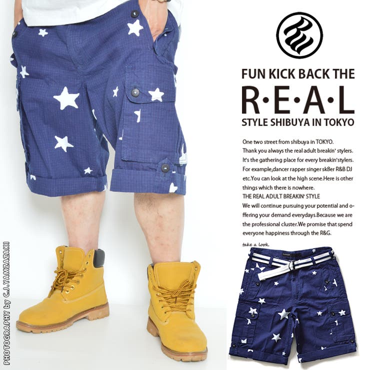 ショーツ ROCA WEAR≪STAR[品番：HKHM0001514]｜本格派大人のB系