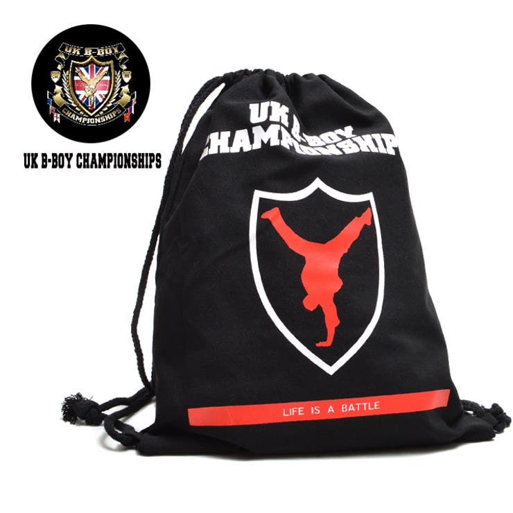 b系ヒップホップストリート系ファッションメンズレディースナップサック【UK-BG-RU-001】≪2016LIMITEDGYMBAG≫ユーケービーボーイチャンピオンシップスUKB-BoyChampionships日本限定モデルナップサックシューズバック正規品02P09Jan16【楽ギフ_包装】