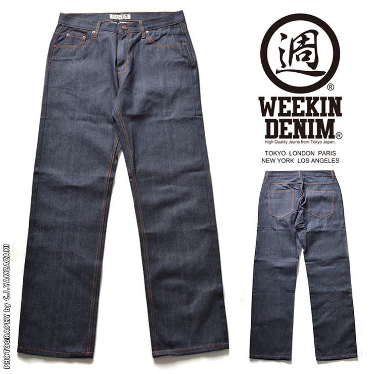 激安ブランド デニムWEEKIN DENIM 定番極太[品番：HKHM0005460]｜本格派大人の パンツ
