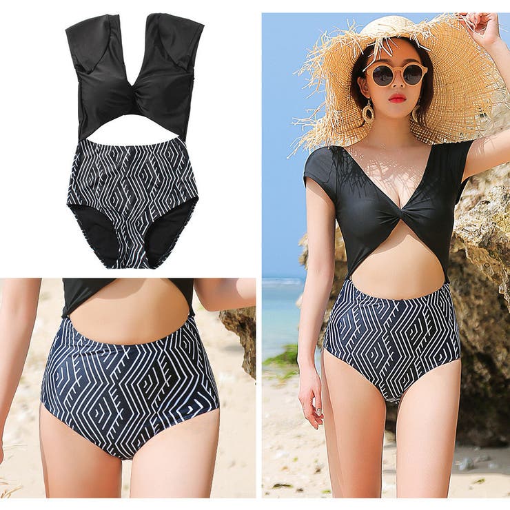 モノキニ バイカラー ホワイト | HOYUKI | 詳細画像5 