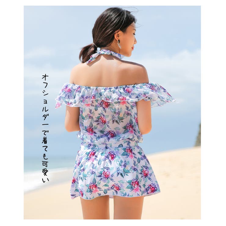 ユキ　YUKI フーディ　新品　Lサイズ フィットネス水着 レディース セパレート[品番：HO000003820
