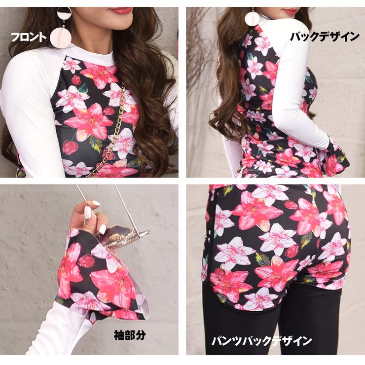 レディース フィットネス水着 ラッシュガード | HOYUKI | 詳細画像4 