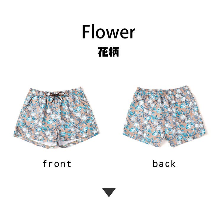 メンズ 水着 サーフパンツ ショートパンツ 短パン 男 夏 海 プール 柄物 | HOYUKI | 詳細画像20 