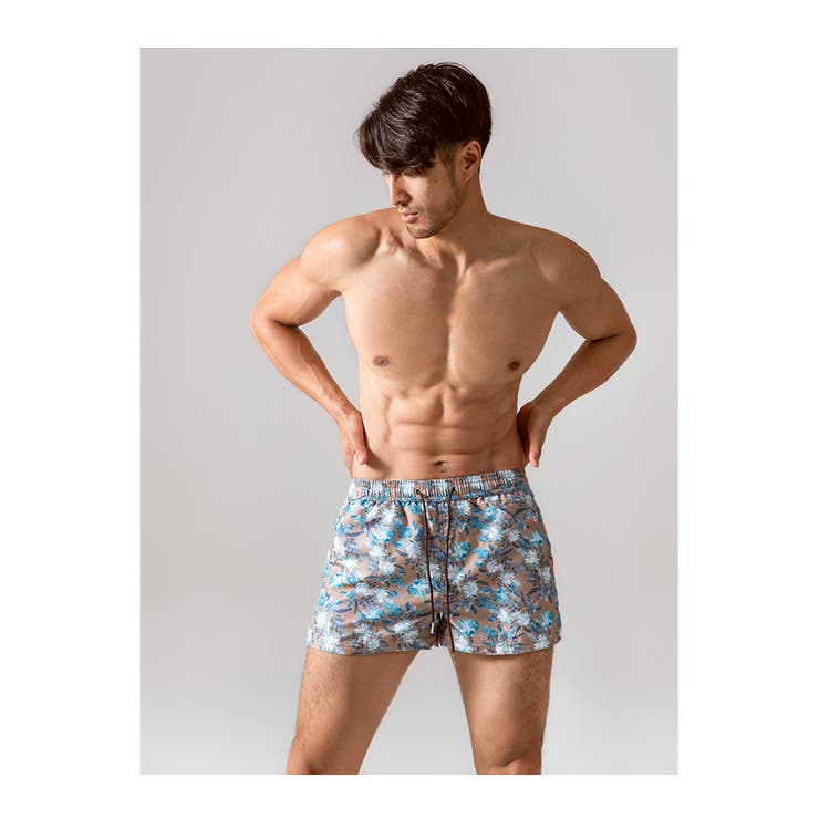 メンズ 水着 サーフパンツ ショートパンツ 短パン 男 夏 海 プール 柄物 | HOYUKI | 詳細画像23 