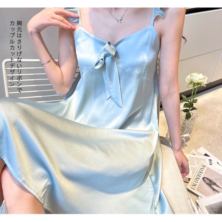 ルームウェア レディース キャミワンピース | HOYUKI | 詳細画像15 