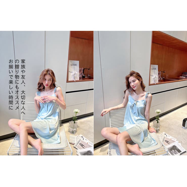 ルームウェア レディース キャミワンピース | HOYUKI | 詳細画像17 