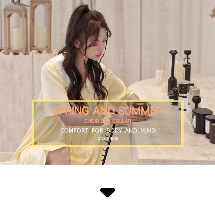 ルームウェア シャツワンピース レディース | HOYUKI | 詳細画像3 