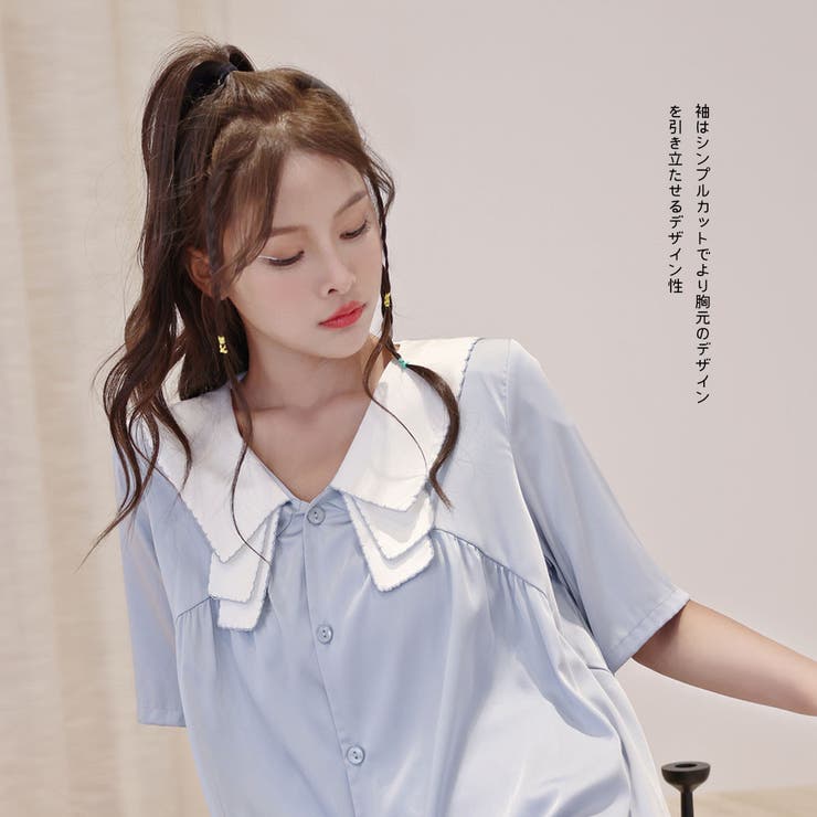 ルームウェア シャツワンピース レディース | HOYUKI | 詳細画像13 