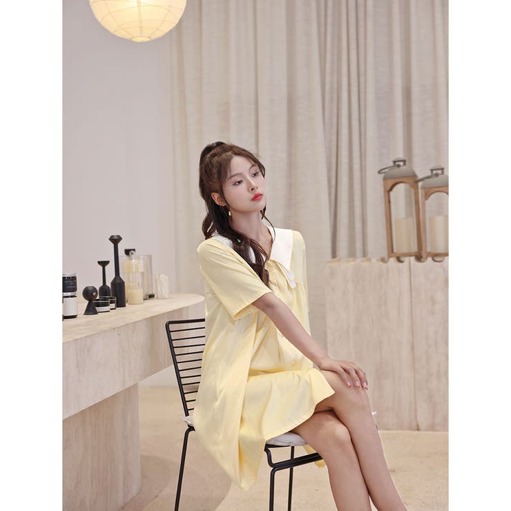 ルームウェア シャツワンピース レディース | HOYUKI | 詳細画像21 