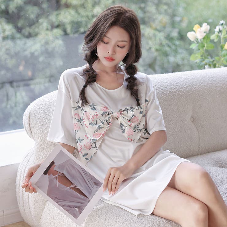 ルームウェア ワンピース レディース | HOYUKI | 詳細画像9 